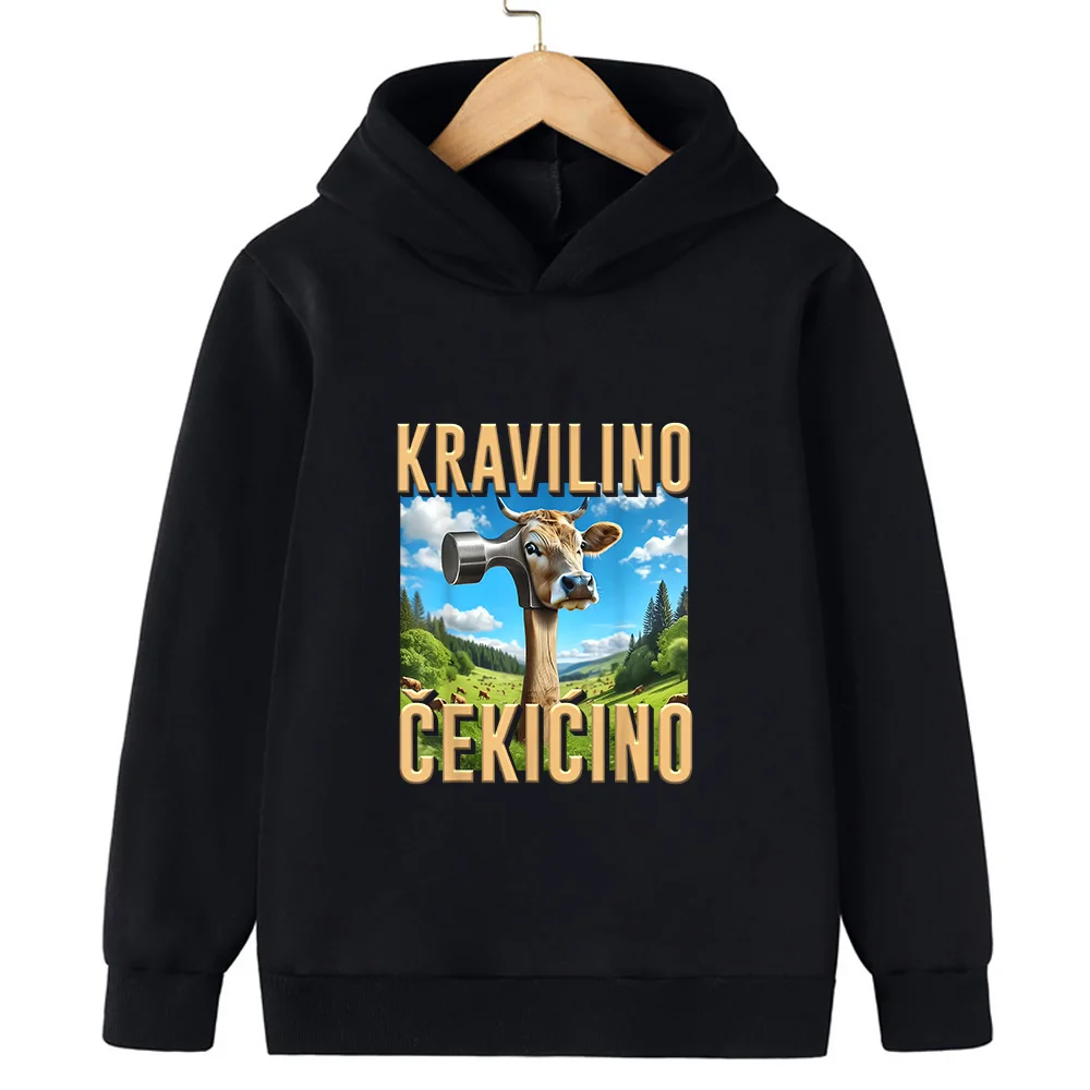 Italian Brainrot Assassin Cappuccino 3-12 Jahre Jungen Kapuzenpullover Kinder Herbst Winter Warmes Charakter-Sweatshirt – Detail 5