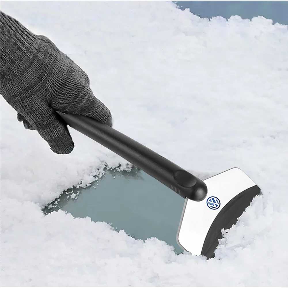 Car Ice Scraper Snow Removal Shovel Windshield Defrost Shovel For Volkswagen Golf 4 mk5 Passat b8 b5 VW Tiguan Polo Rline Lavida