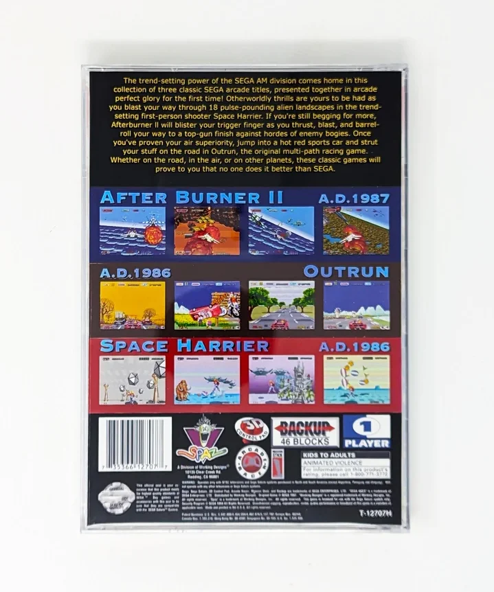 Saturn Copy Disc Game ages With Manual Unlock SS Console Game Optical Drive Retro Video Direct Reading Game