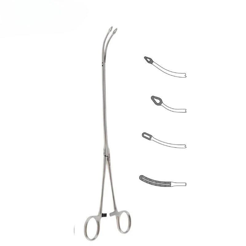 Sp-onge F-orceps V-ATS In-stru-ments of Tho-racos-copic MI-S Sur-gery