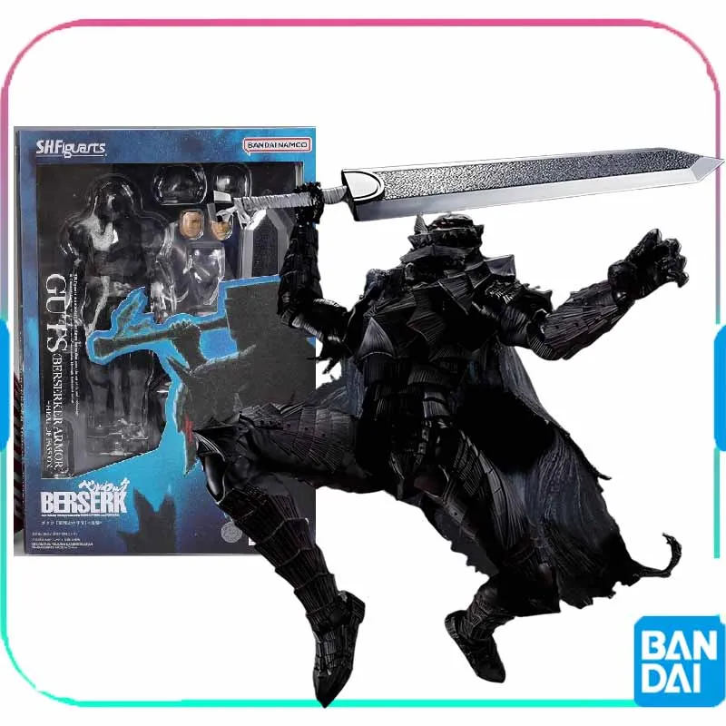 

Bandai оригинальная аниме-фигурка SHF GUTS BERSERK, экшн-фигурка, игрушки для мальчиков/девочек/детей/Рождественский подарок