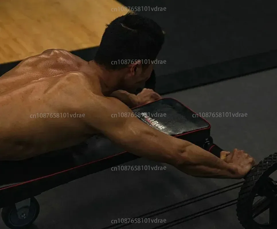 دراجة تمرين متعددة الوظائف، معدات رياضية لبطن الضفدع ذات الارتداد التلقائي، آلة فقدان الوزن، نظام اللياقة البدنية لإجمالي الجسم #6