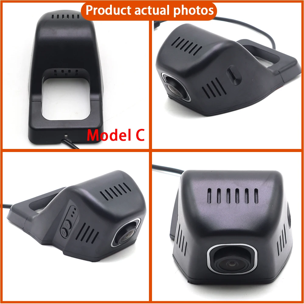 for Volkswagen VW Caddy Amarok Touareg Gol Voyage Saveiro Ameo Video Recorder 4K DVR Dash Cam Wifi Camera 170° Wide Angle