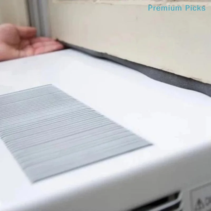 portable2M Sound Insulation Window Air Conditioner Foam Strip PU Sponge Seal Tape Dustproof for AC Weather Stripping
