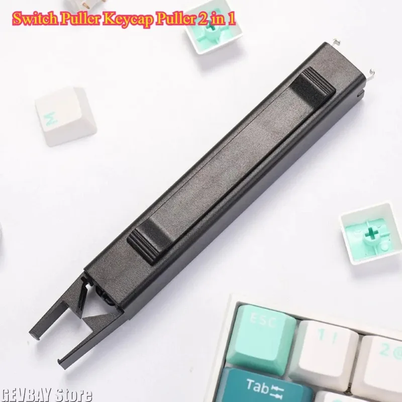 2 in 1 Switch & Keycap Puller Tool For Mechanical Gaming Keyboard DIY Custom Mod Accessories