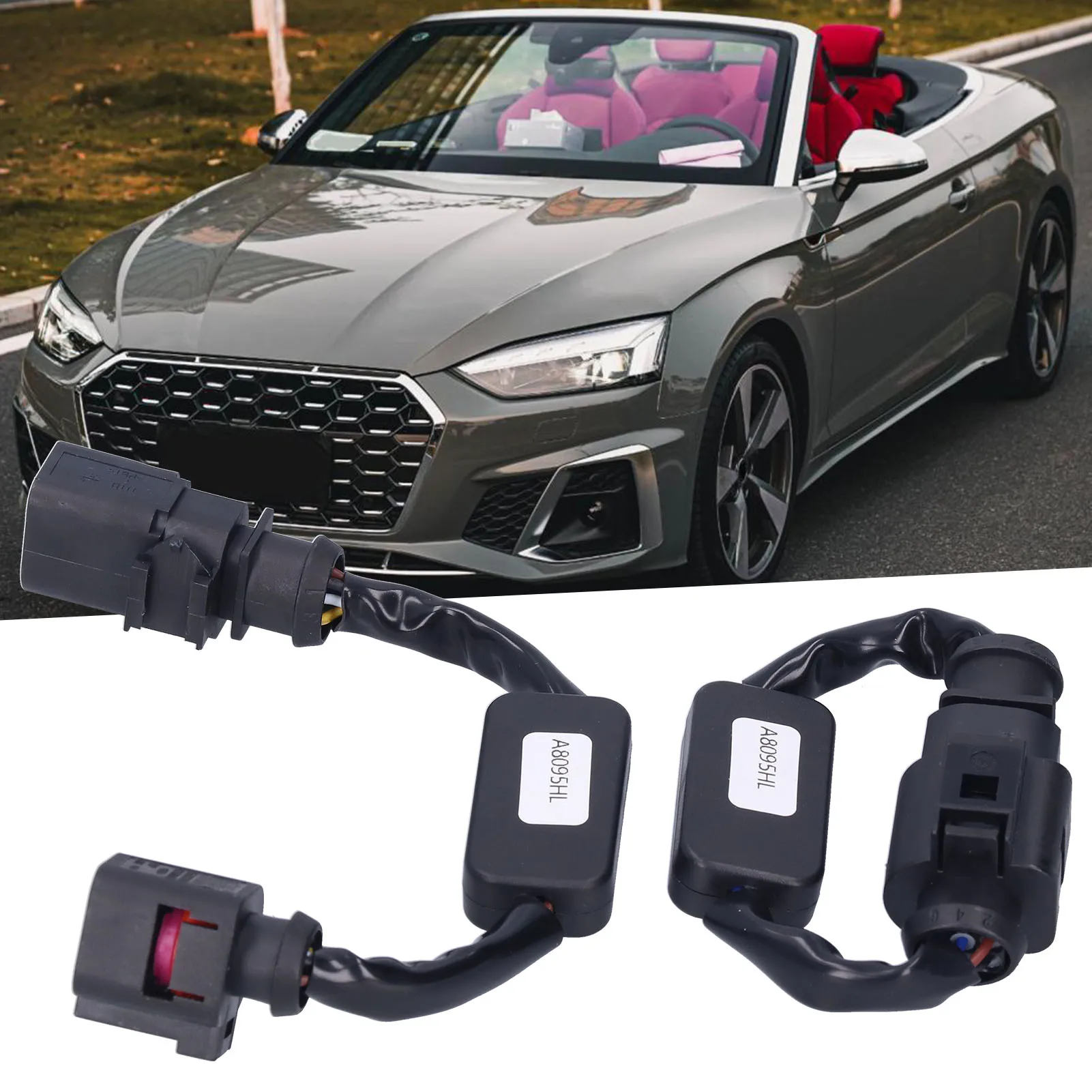 

Pair LED Tail Turn Signal Module Kit Pair Dynamic Sequential for Audi S8 A8 D4 D5 2010-2019 Adapter Harness Blinker Upgrade