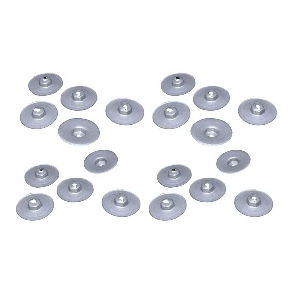 20Pcs Heat Protection Sheet Nut Gearbox Drive Shaft Covers Trunk Bottom Plate Floor Nuts fit for BMW 1 Series 3 5 6 7 8 for MINI