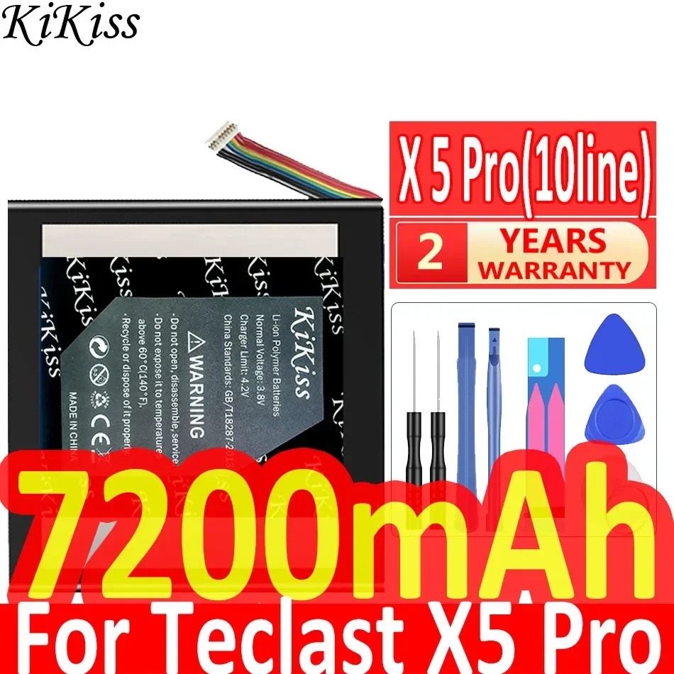 

Long-Lasting Performance 7200mAh Tablet Battery For Teclast X5 Pro 10lines