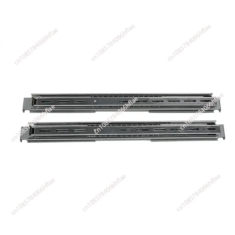 19 Inch Server Sliding Rail, Pull-out Three-section Slide for Network Cabinet, Fits 1U 2U 3U 4U Chassis - view 5