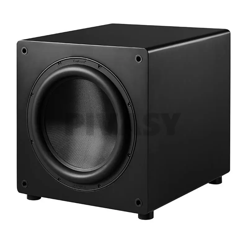 12 Inch High Power Subwoofer Active HiFi Wooden Subwoofer Home Theater Home Audio Echo Gallery TV Computer Stage Speakers