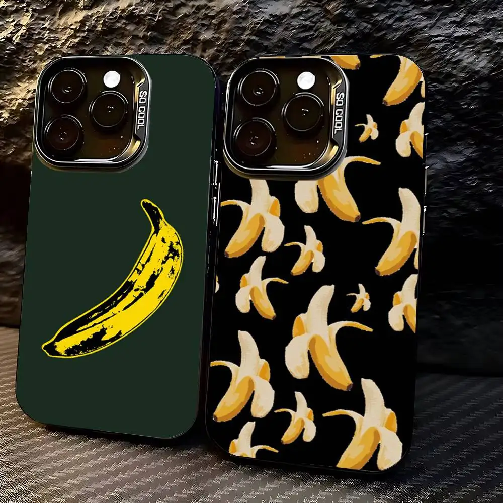 

Banana Phone Case for iPhone 17,16,15,14,13,12,11,Pro,X,Xs,Max,Plus Shockproof Cover