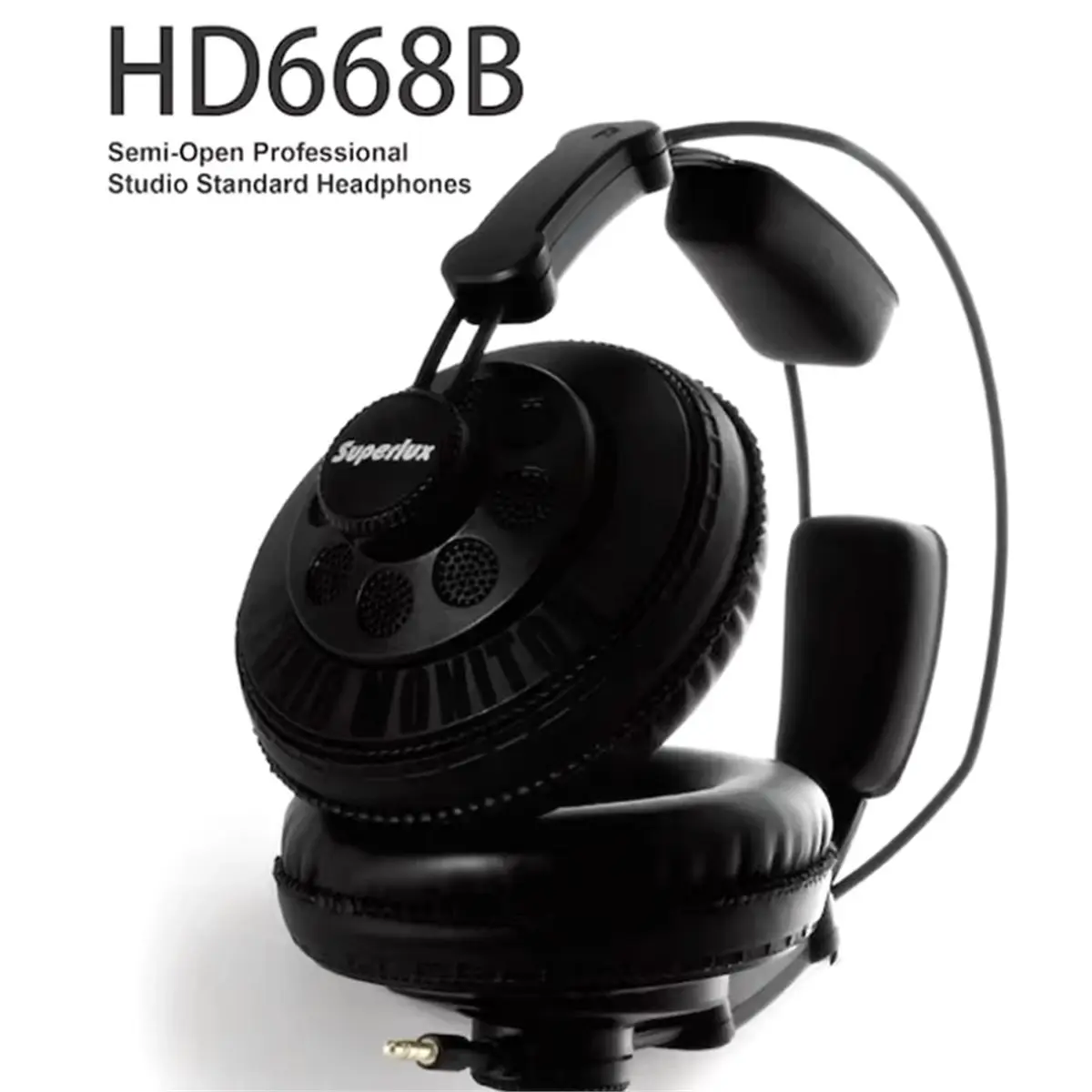 Headphones Professional Semi-Open Studio Standard Plastic Professional Headphones