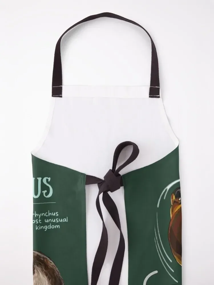 Platypus Fun Facts Apron Kitchen Apras For Women For Home Accessories Apron