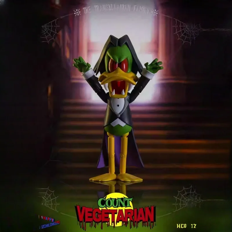 재고 있음 행복한 어린 시절 행복한 어린 시절 채식주의 자 얼 이상한 오리 피규어의 모험 실제 인형 컬렉션 선물