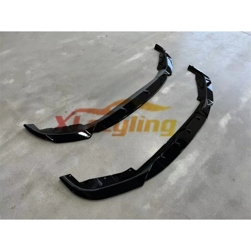 Xlstyling Auto Parts Abs Front Lip for bmw G30 Pre Lci 3 Pieces Front Splitter for G30 Normal Bumper