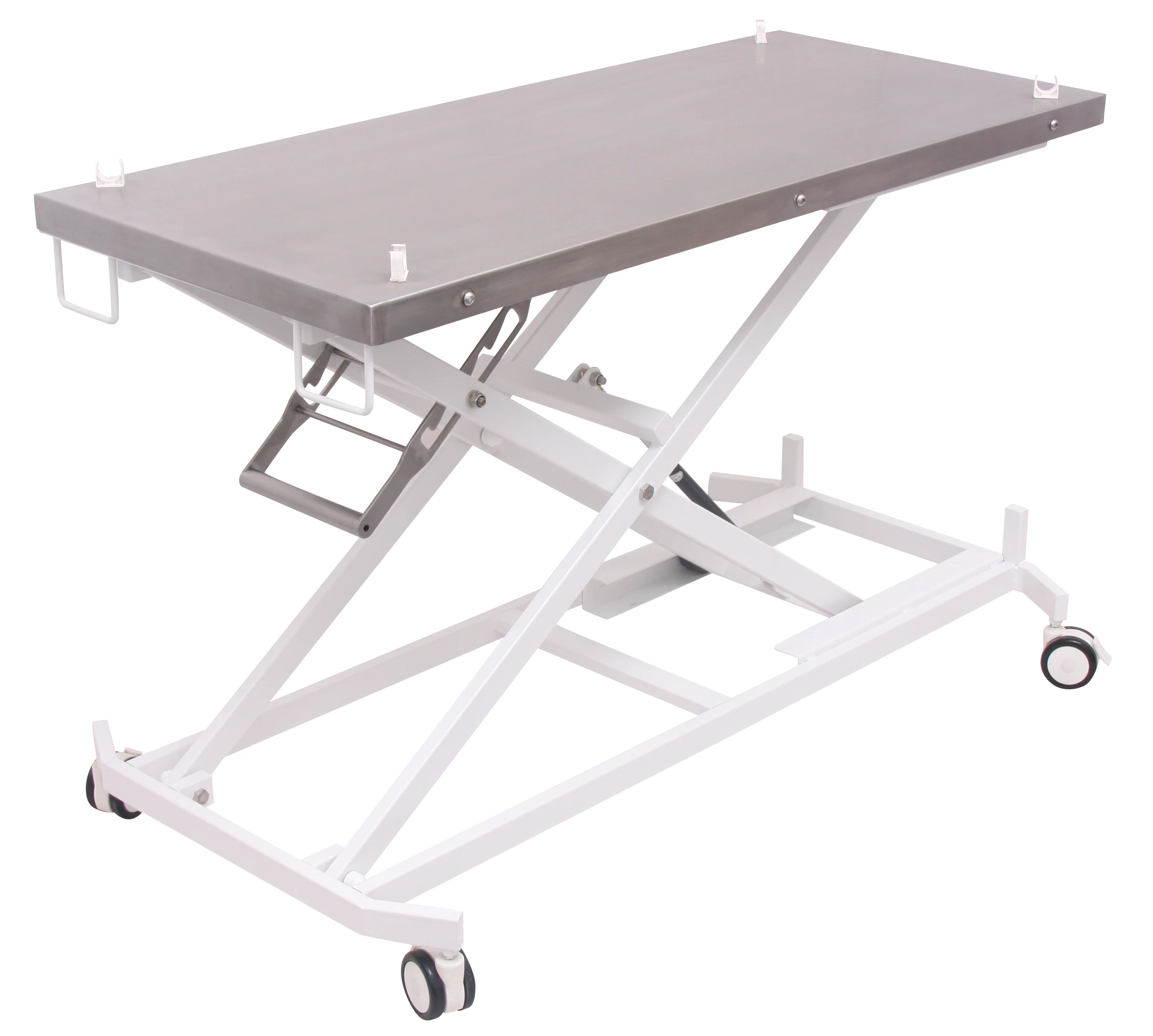 

Animal Stainless Steel Operation Table Tilting Top Pet Veterinary Exam Table Dog Surgery Table