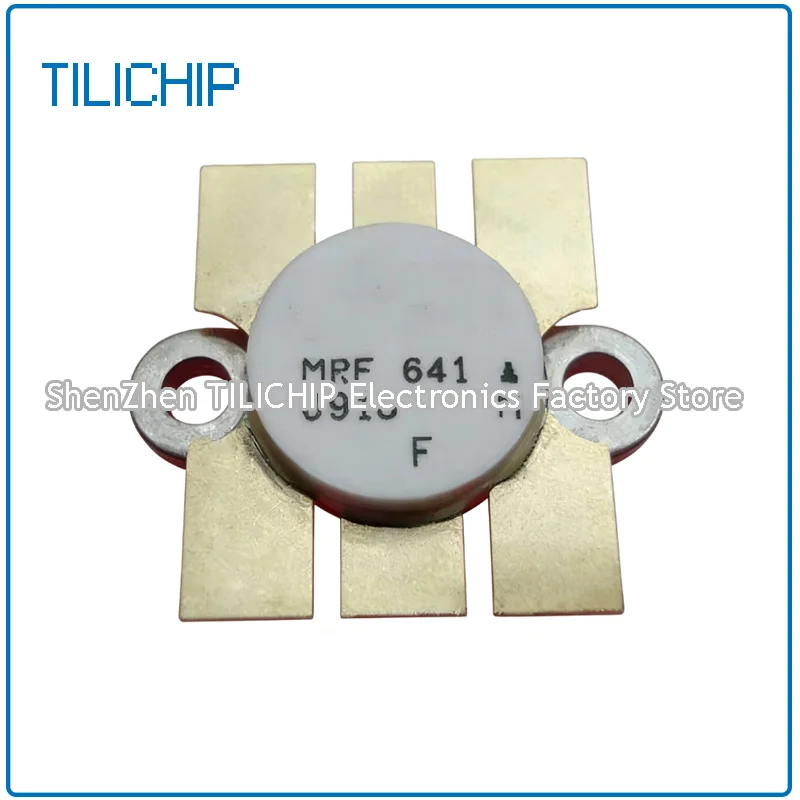 

MRF641 15W 65V 7.8 dB 450-512 МГц. Новая высокочастотная трубка, микроволновая трубка, радиочастотная трубка, NPN кремниевый силовой транзистор.