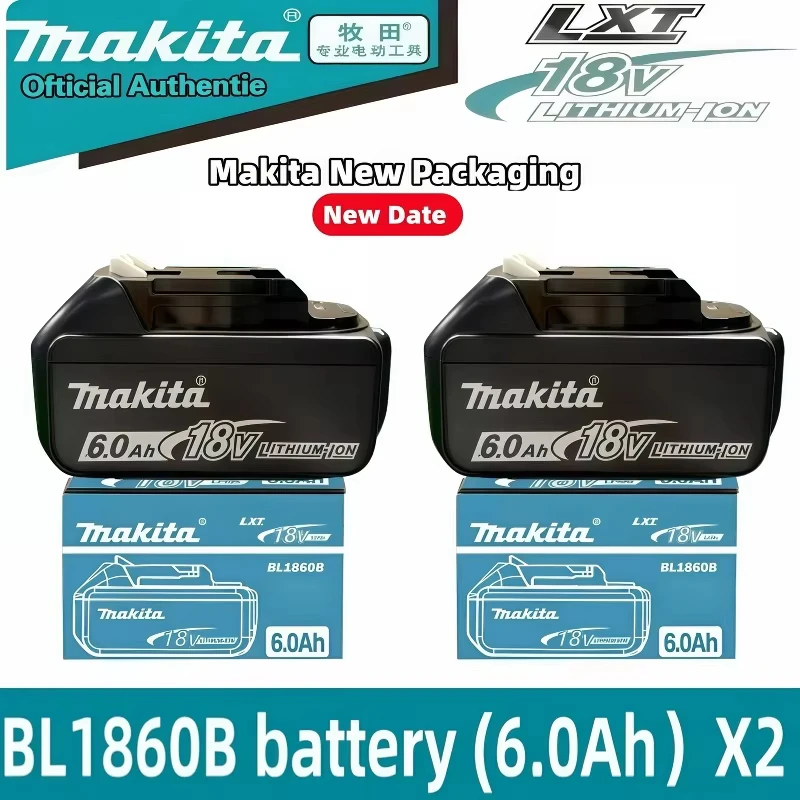 ?   Originele Makita accu 18V 6Ah/5Ah/3Ah voor Makita ​ BDF453RHE, BDF453SHE, BDF453Z, BDF454F, Vervangende lithiumbatterij ? - afbeelding 1