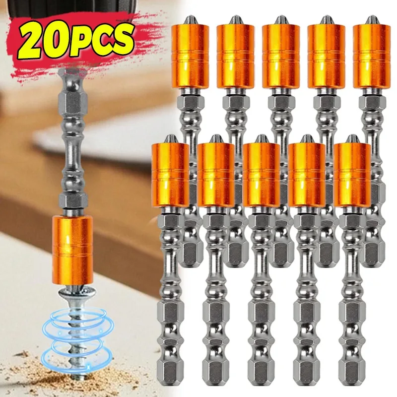 Magnetic Positioning Batch Bit Alloy Steel Hex Shank Cross Head Plasterboard Drywall Locating Screw Driver Drill Tools Wholesale