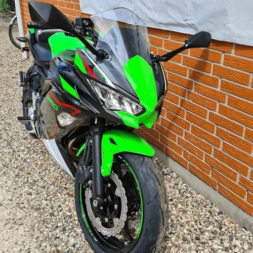 Imagen 2 del producto Carenado superior delantero para faro, cubierta para cabeza de nariz, carenados de faros para KAWASAKI Ninja650 2020-2023 ER6F EX650 2020 2021 2022