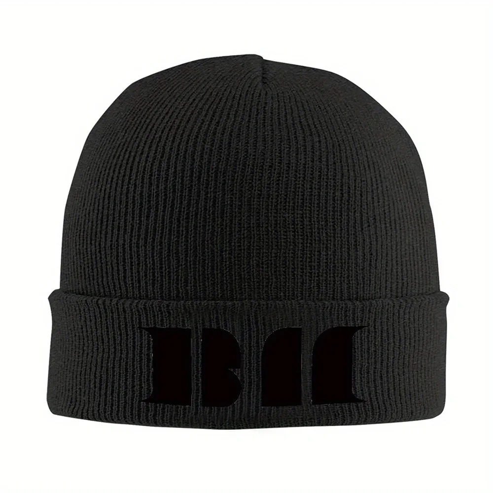 New 1pc Babymonster Kpop Group Girls Merch Warm Winter Knit Beanie For Skull Knitted Hat Cap Bonnet Knit Hat