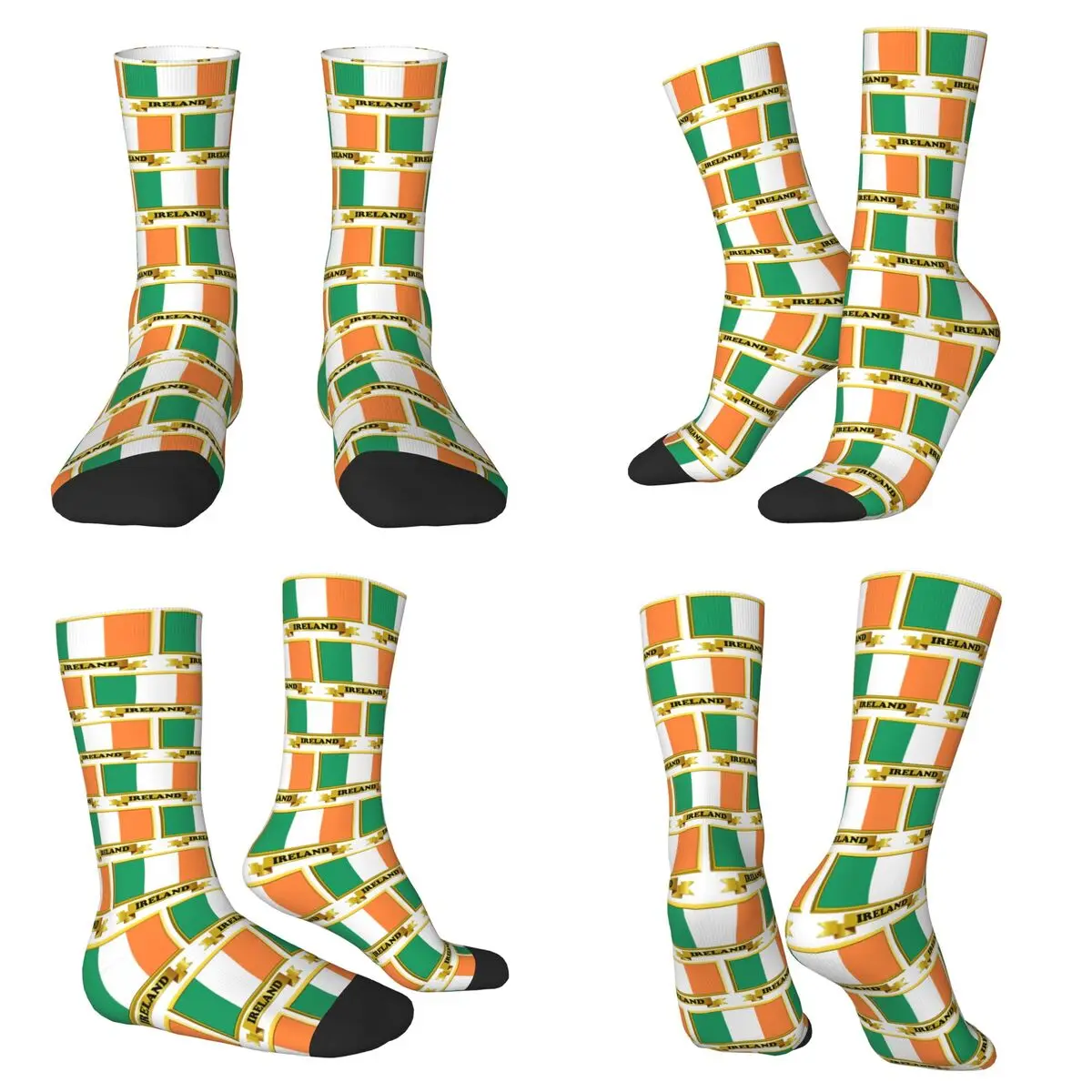 

Наклейки и товары IRELAND (N) Носки Harajuku Поглощающие пот чулки Всесезонные длинные носки Аксессуары для мужчин и женщин