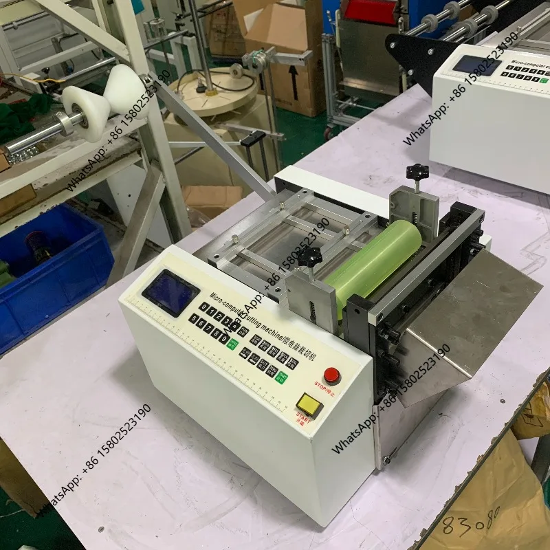 Film Tape Nylon Webbing Roll to Sheet Microcomputer Cutter Machine Electronic&Medical Industry Automatic Cutting Machine