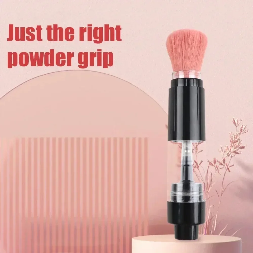 리필 가능 파우더 브러쉬 화장품 파우더 브러쉬 다기능 푸시 온 스프레이 파우더 브러쉬 파운데이션 블러쉬 브러쉬 메이크업 도구