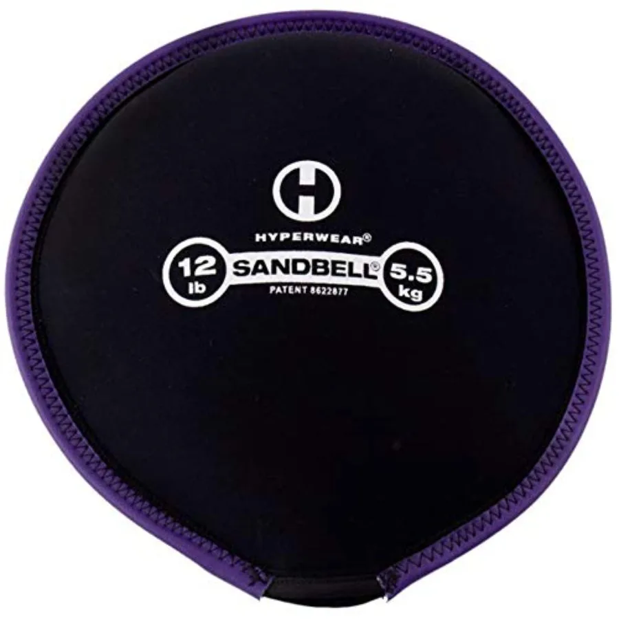SandBell Soft Sandbag Weight 2 50 lbs Pre-Filled with Clean USA Sand, Safe Soft Weight for Strength Training, HIIT, Functional
