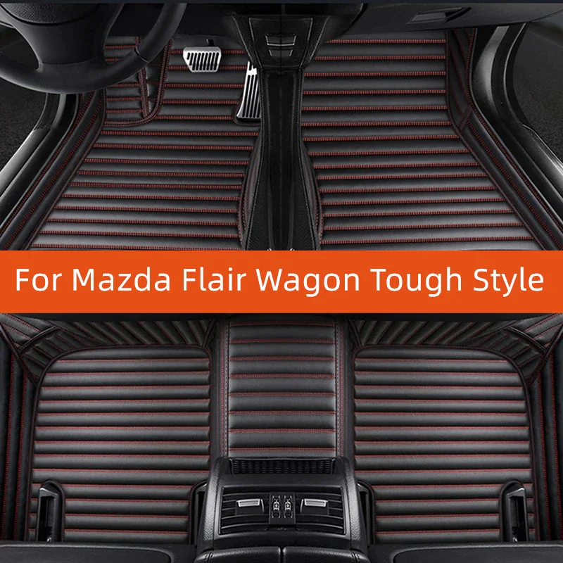 

Custom Leather Car Floor Mat For Mazda Flair Wagon Tough Style 2021 2022 2023 2024 2025 2026 2027 Car Mat Interior Accessories