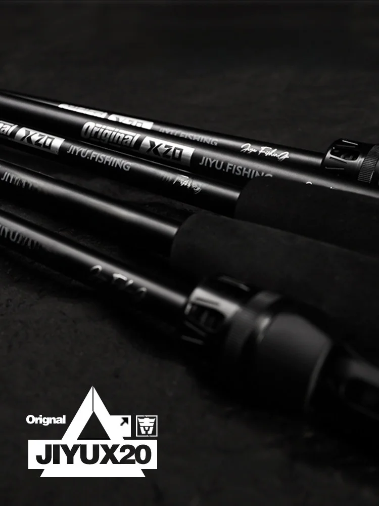 jiyu-x20-carbon-fiber-lure-rod-straight-handle-long-casting-lightweight-ultra-fast-adjustment-fishing-rod-versatile-freshwater