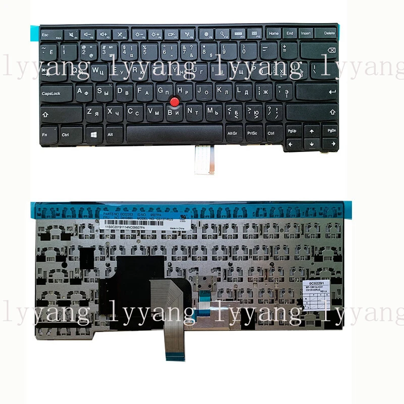 

f 04Y0885 FOR Lenovo Thinkpad L440 L450 L460 T440 T440S Russian Keyboard