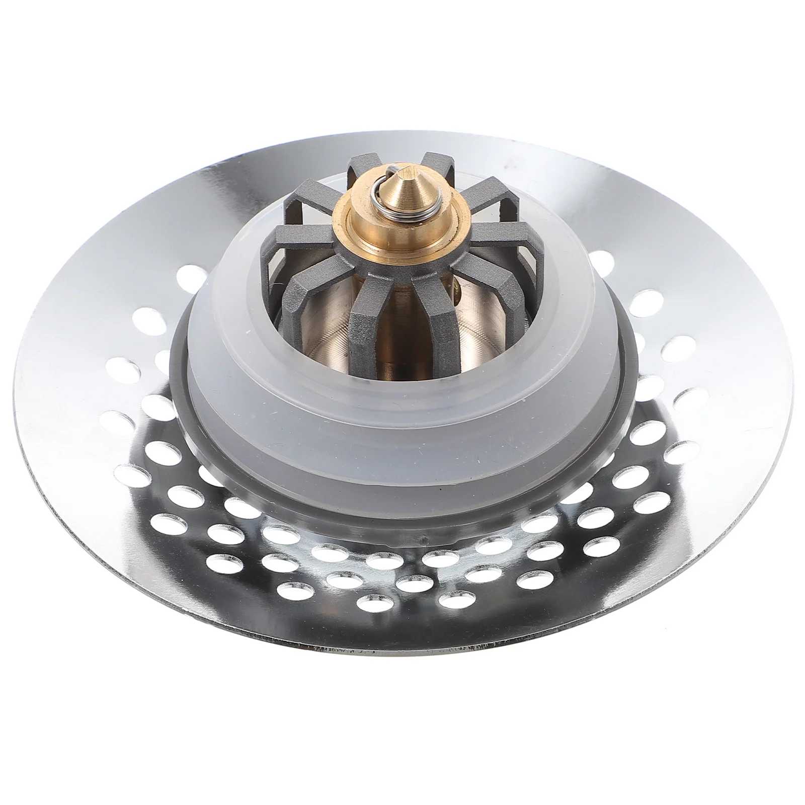 

Bathtub Drain Stoppers Copper Bathroom Tub Stopper Anti-Clogging Basket Double-Layer Filtration Detachable Design Easy Cleaning