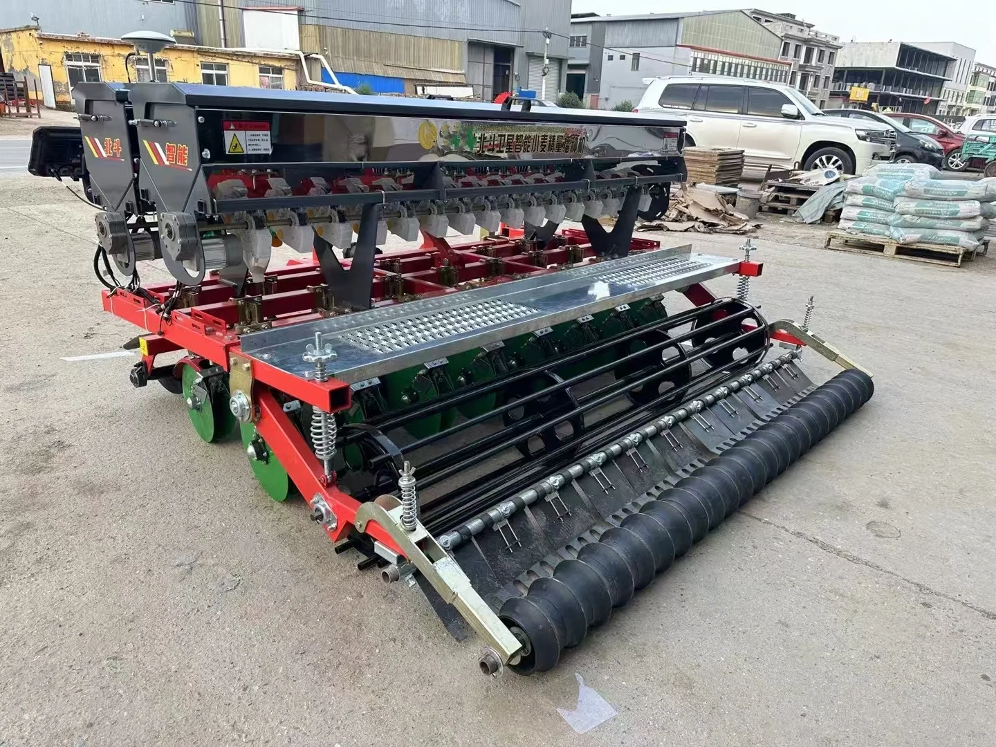 12-Row High Productivity Wheat Seeder No-Till Drill Planter with Gearbox  Match