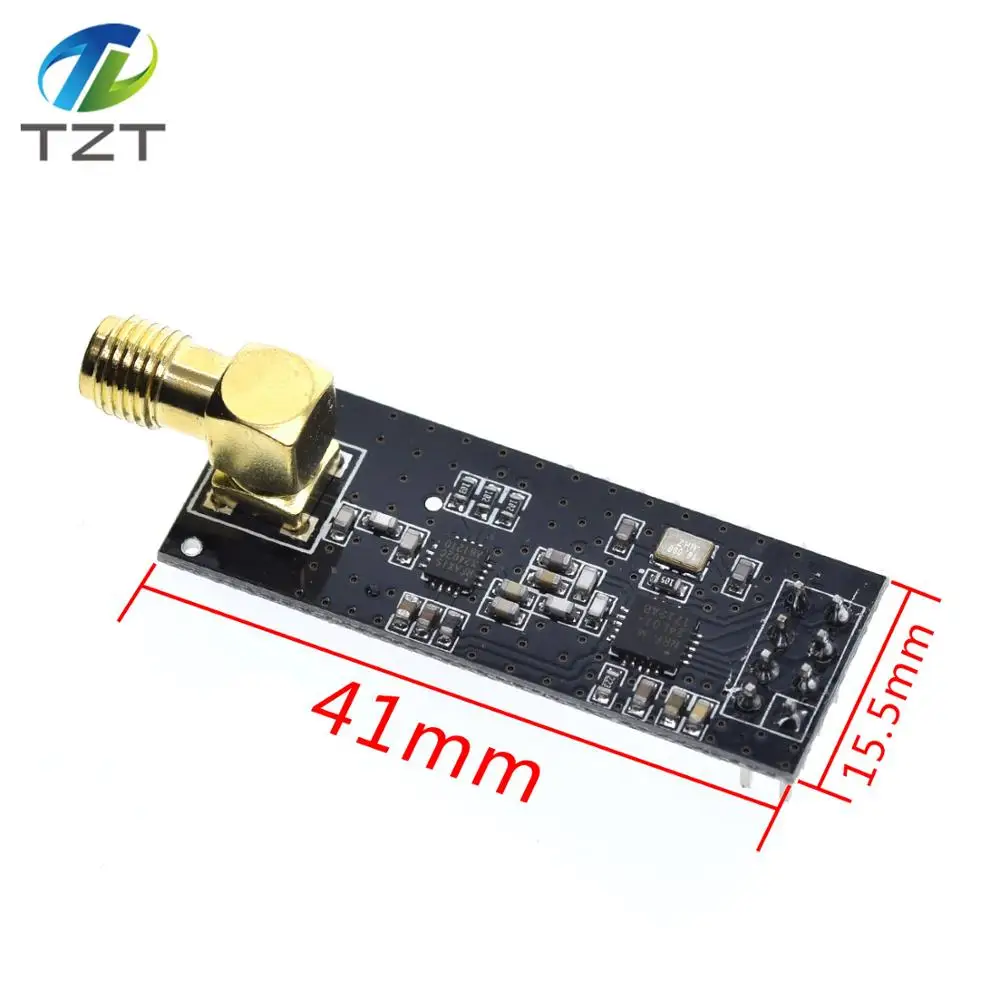 NRF24L01+PA+LNA Wireless Module with Antenna 1000 Meters Long Distance FZ0410 We are the manufacturer image 2