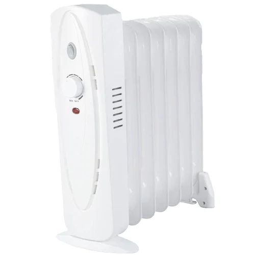 China Electric Mini Room Heater Oil Filled Portable Radiator with Overheat Protection Lighting & Freestanding Design