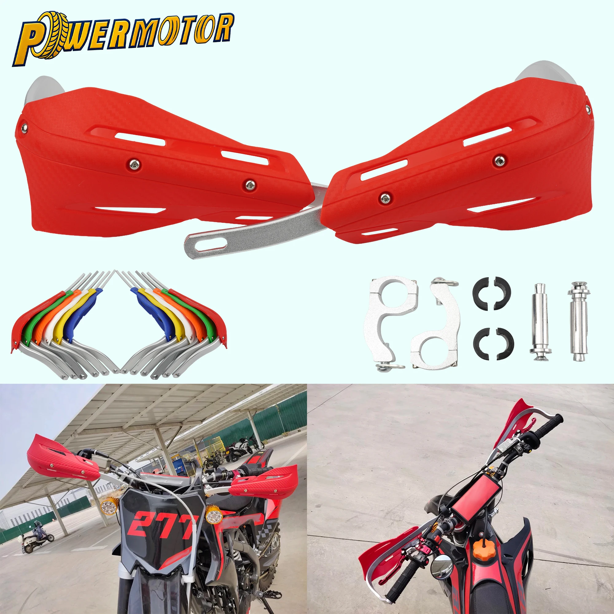 

22 28 мм универсальная мотоциклетная защита для рук, защита для руля, защита руля для Yamaha Triumrh, аксессуары для велосипеда для бездорожья