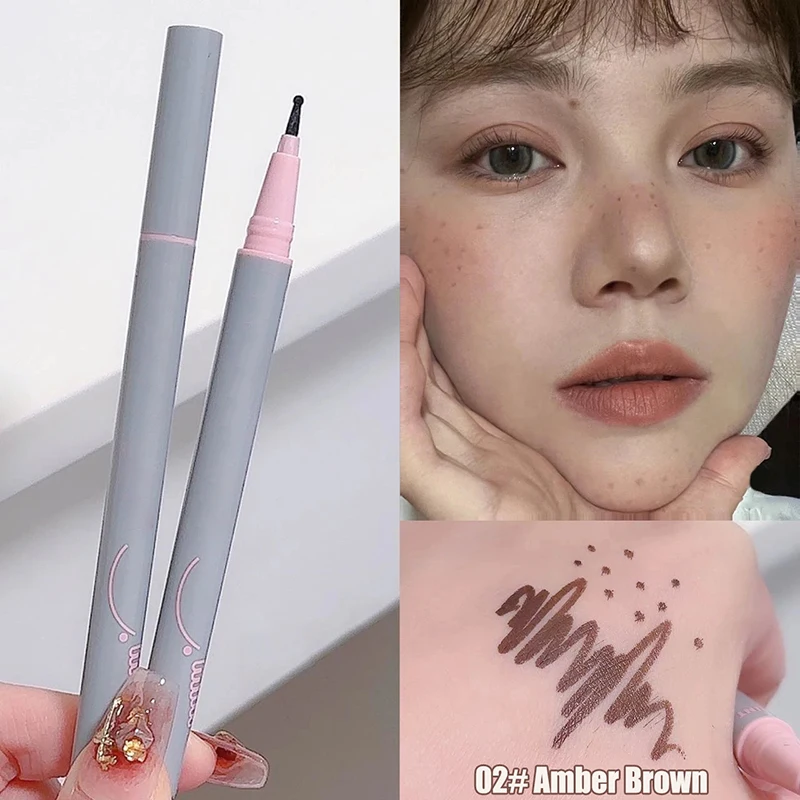 Long-Lasting Lifelike Face Fake Tear Mole Freckles Pen Waterproof Durable Cosmetics Tool  Dot Spot Pen Korean Makeup Cosmetics