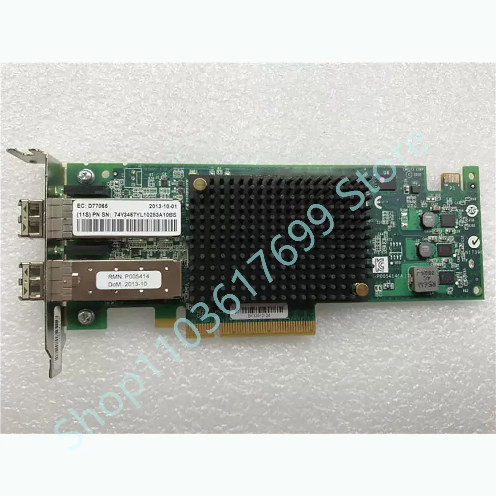 For IBM Dual-Port 10GbE P7 P8 Minicomputer 10Gigabit Network Card 5287 74Y3457 74Y2837