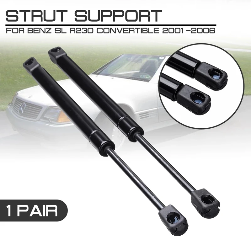 2X Car Rear Tailgate Boot Gas Spring Struts Prop Lift Support For Mercedes-Benz SL R230 Convertible 2001-2006 2307500036