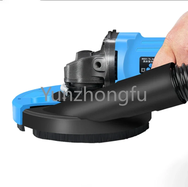 5/7 Inch Universal Angle Grinder Dust Shroud Cover Tools for Concrete Marble Granite Engineered Stone Grinding Dust Collection image 2