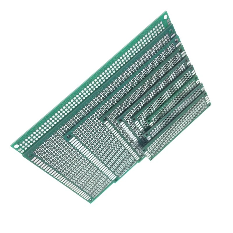2x8 3x7 4x6 5x7 6x8 7x9 8x12 9x15 10x15 cm Double Side Prototype Diy Universal Printed Circuit PCB Board Protoboard For Arduino