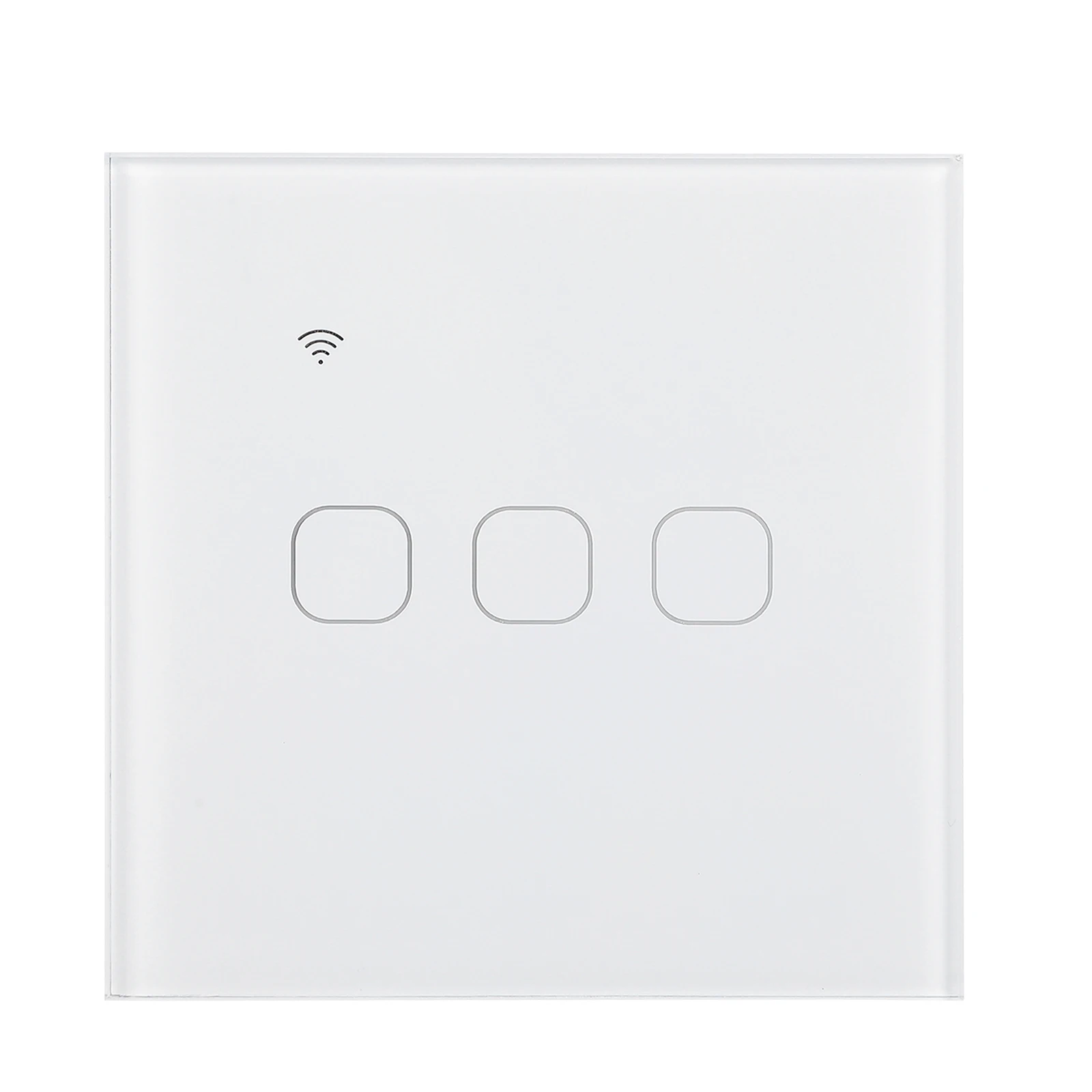 

WIFI Touch Voice Wall Mount Abs Control Wireless WiFi Light Switch Wall Light Switch Durable Easy Clean