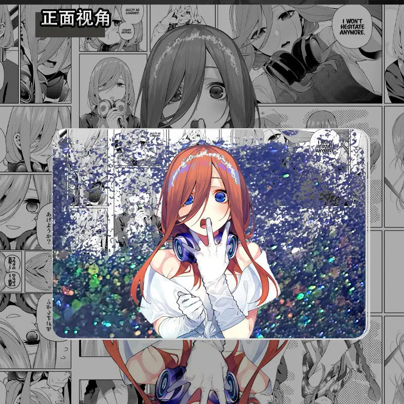 Quintessential Quintuplets การ์ตูน Nakano Miku Quicksand Mahjong อะคริลิคอิฐญี่ปุ่นแขวนขาตั้งวันหยุดของขวัญ