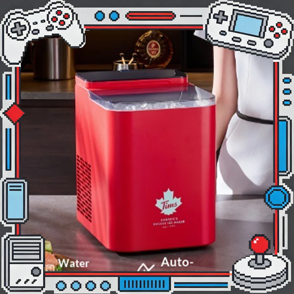 

Tim Hortons Z5 Ice Machine Long-Term Guarantee No Ice Melting Large And Small Optional Desktop Ice Maker Intelligent Sensor Gift