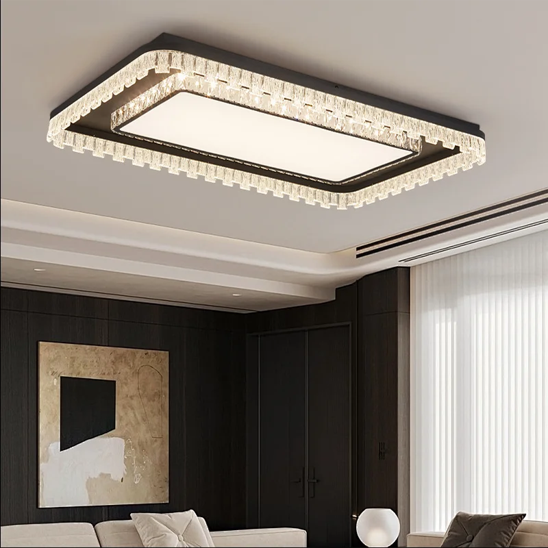 Modern minimalist living room light Italian style bedroom ceiling light Whole house package combination light Full spectrum eye