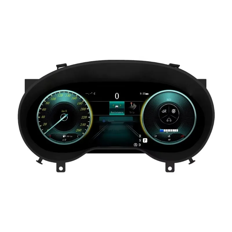 

Digital Cluster Virtual Cockpit for Mercedes Benz a CLA GLA AMGS 2013-2019 Car Upgrade Refit Dashboard Player Speed Meter Screen