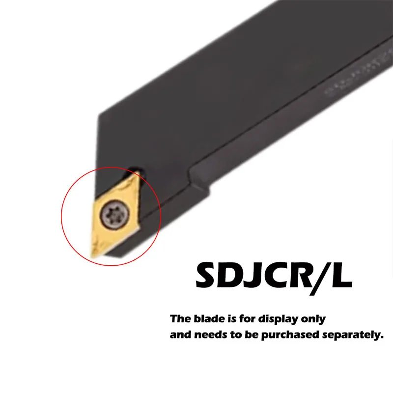 1 шт. SDJCR1010H07 SDJCR1212H07 SDJCR1616H07 SDJCR1616H11 SDJCR2020K11CNC токарный станок держатель инструмента SDJCL внешний токарный инструмент