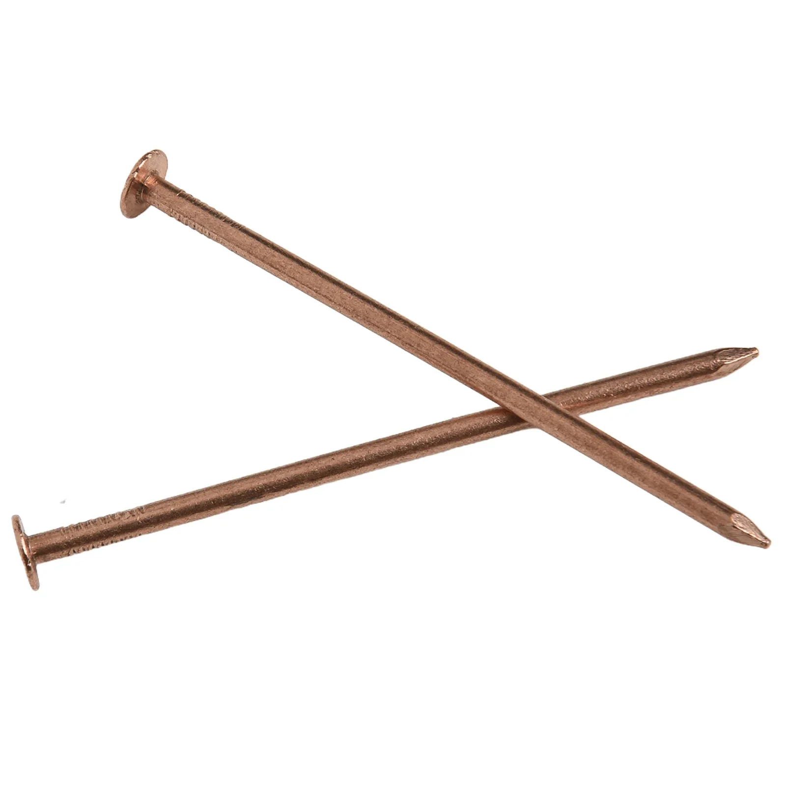 Copper Nails 4-Inch Copper Nails 4-inch Nails Copper Nails For Trees Soft Copper Material 25pcs Package Garden Projects