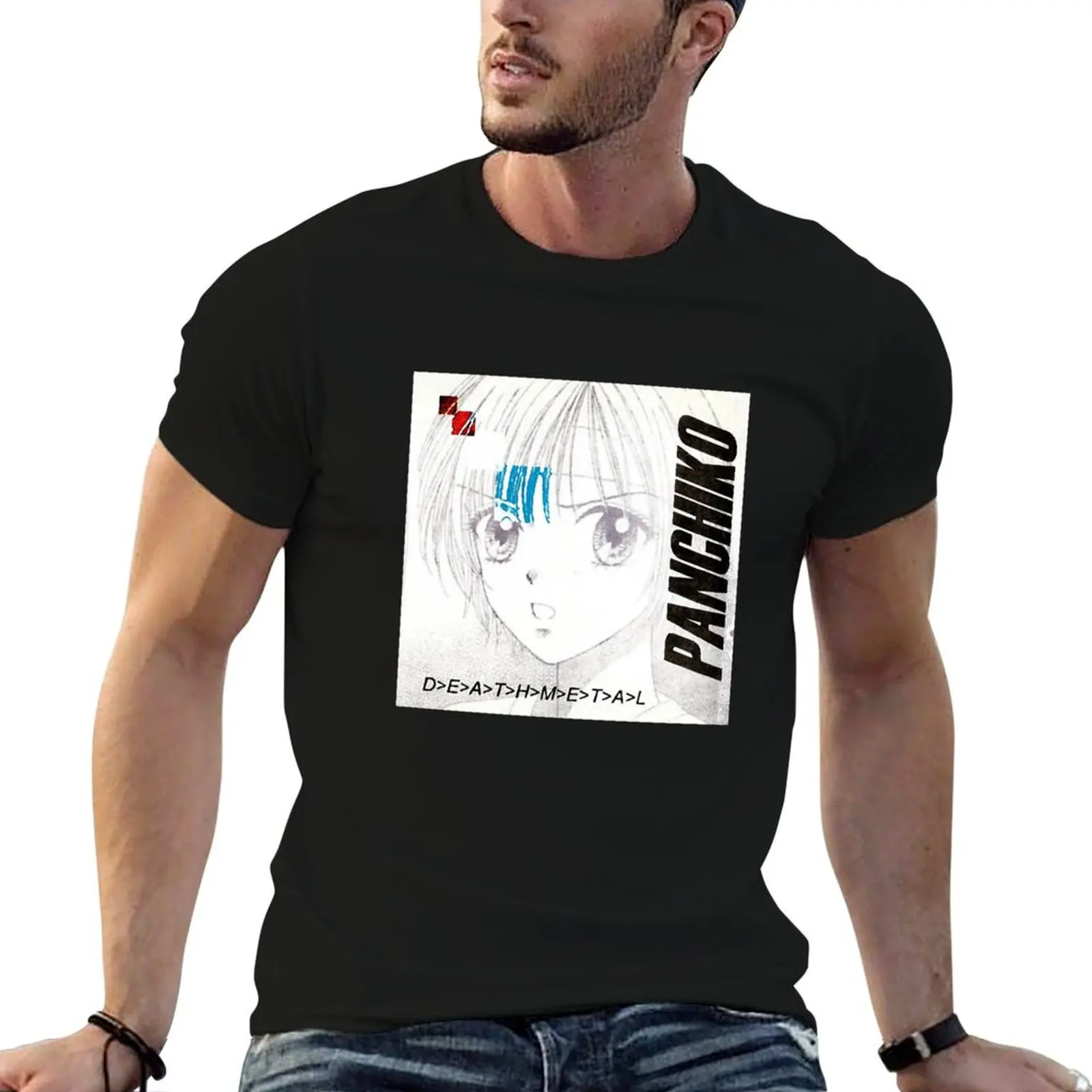 D>E>A>T>H>M>E>T>A>L - Panchiko T-Shirt Halloween Theme T-Shirt